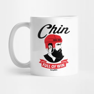 Chin Full of Win Hockey Beard Mug